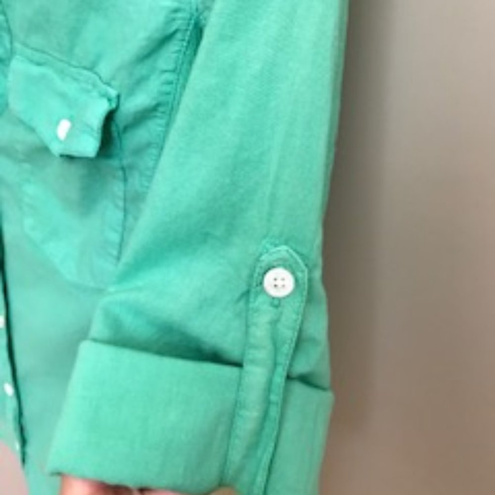 Standard James Perse Contrast Panel Shirt Blouse - Picture 4 of 10